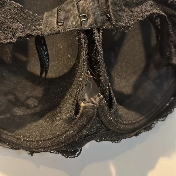 Natori black lace push-up bra - 32DDD/32F - Picture 5 of 5